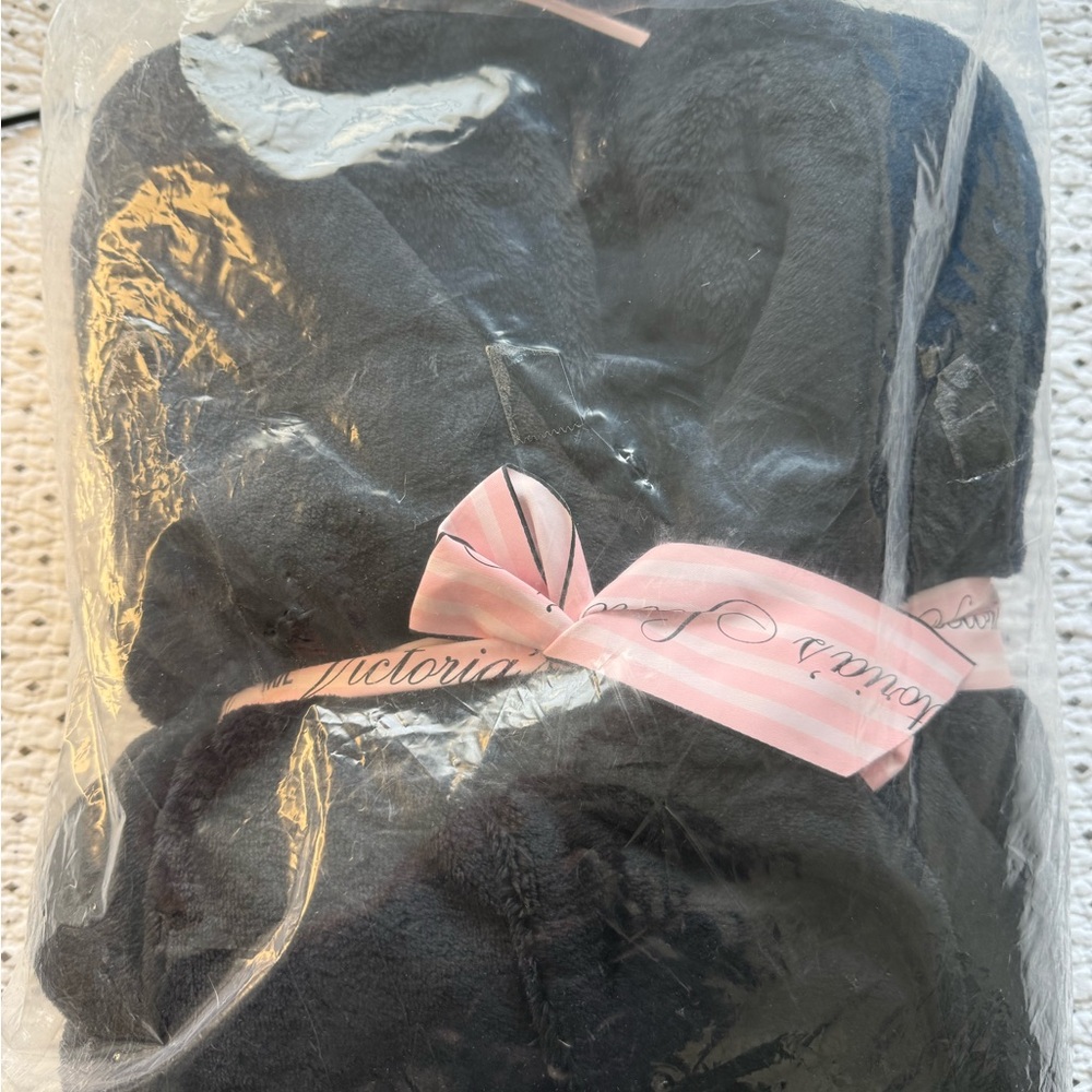 Victoria's Secret Black Plush Garment